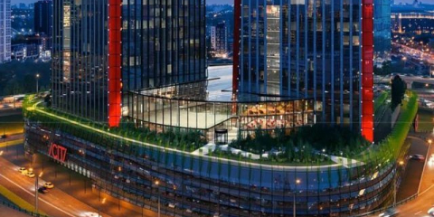 Architektura nového tisíciletí. Výstavba centra icity, dva nové mrakodrapy